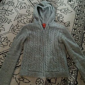 Pac Sun/Tilt grey zip up sweater
